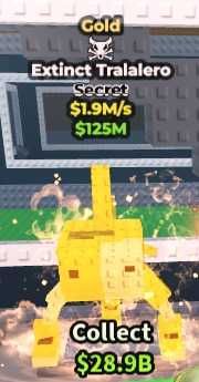 SECRET Extinct Tralalelo 1.8 m / s
