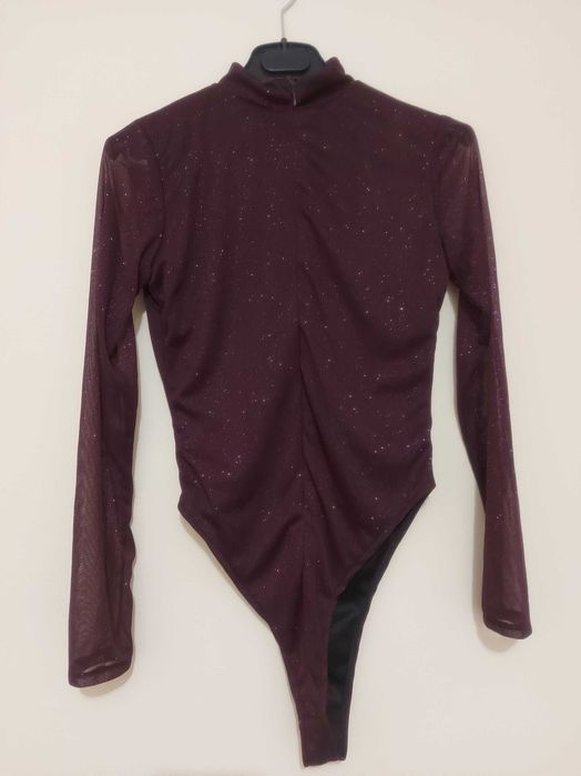 Body mov cu sclipici