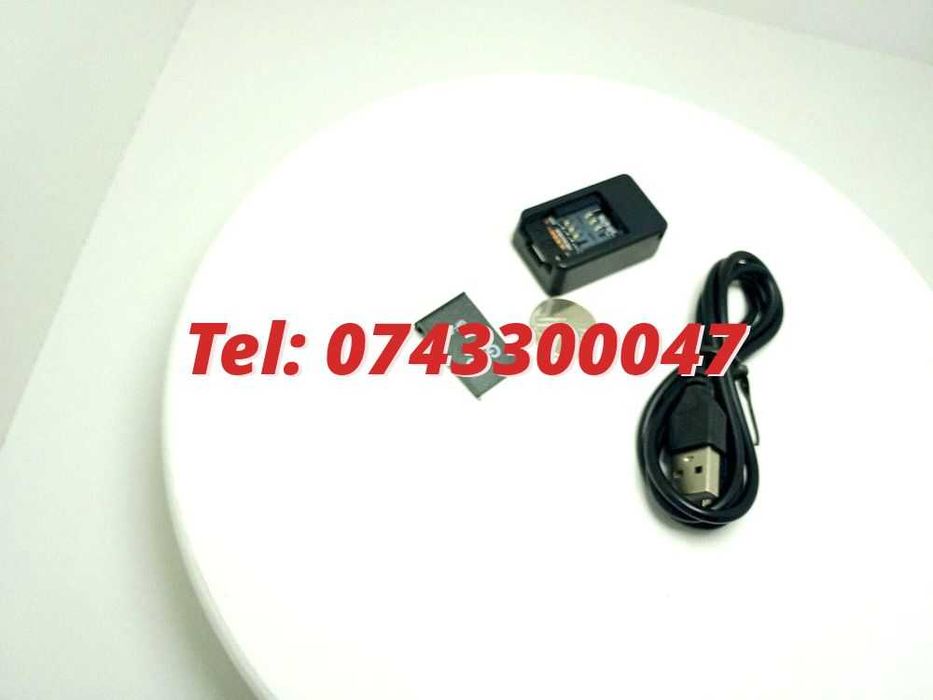 Mini Localizator Gps Magnetic Pt Masina Negru Cu Sim