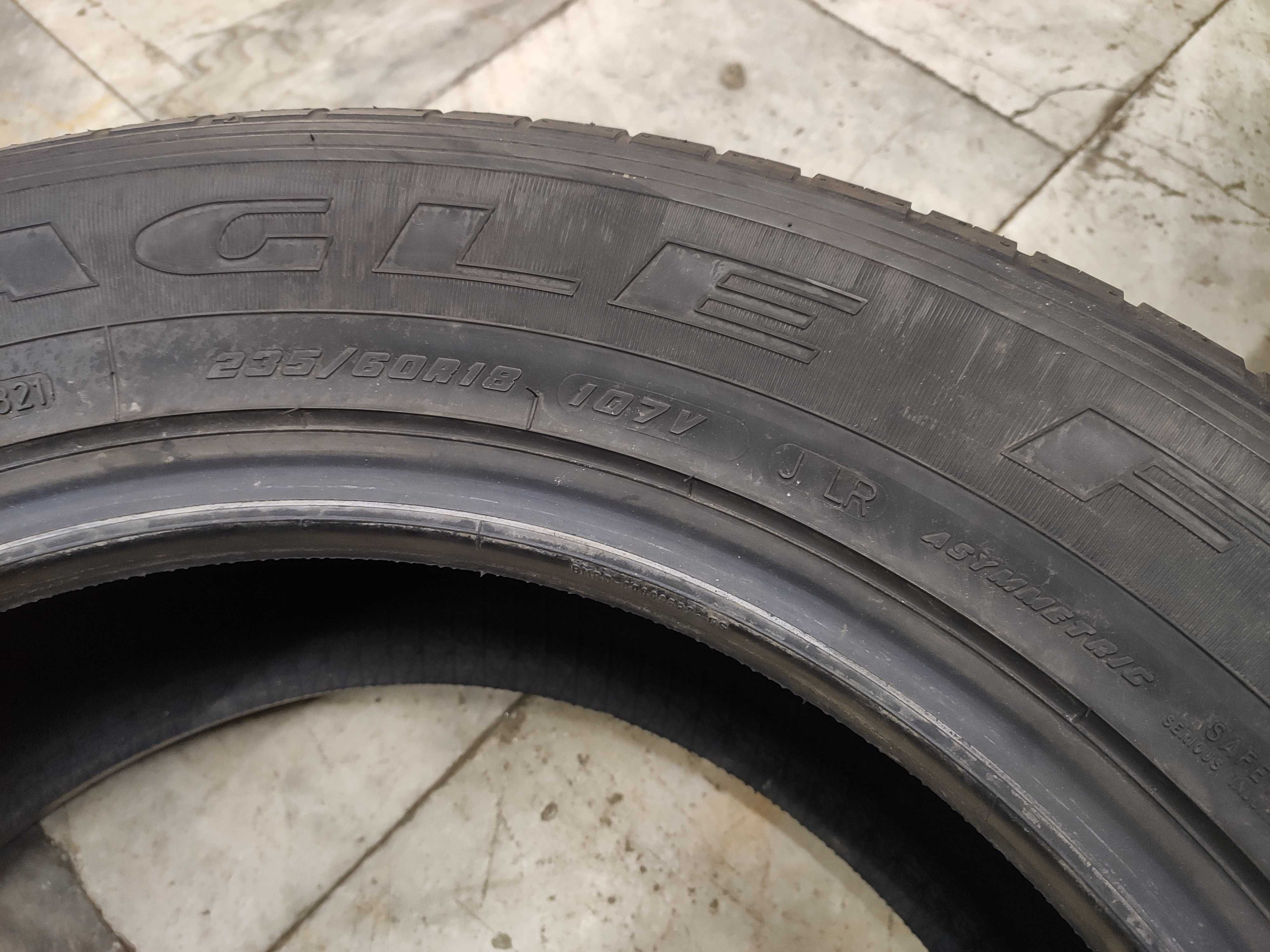 4бр Летни Гуми 235 60 18 - Goodyear - DOT 2021 -