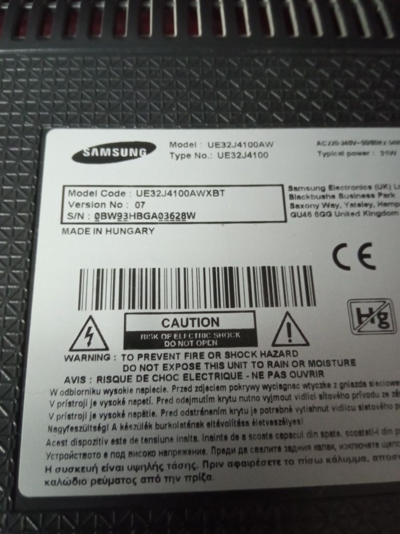 barete led,suport Samsung UE32j4100;tp.s506.pb801 st315a05-8 Daewoo