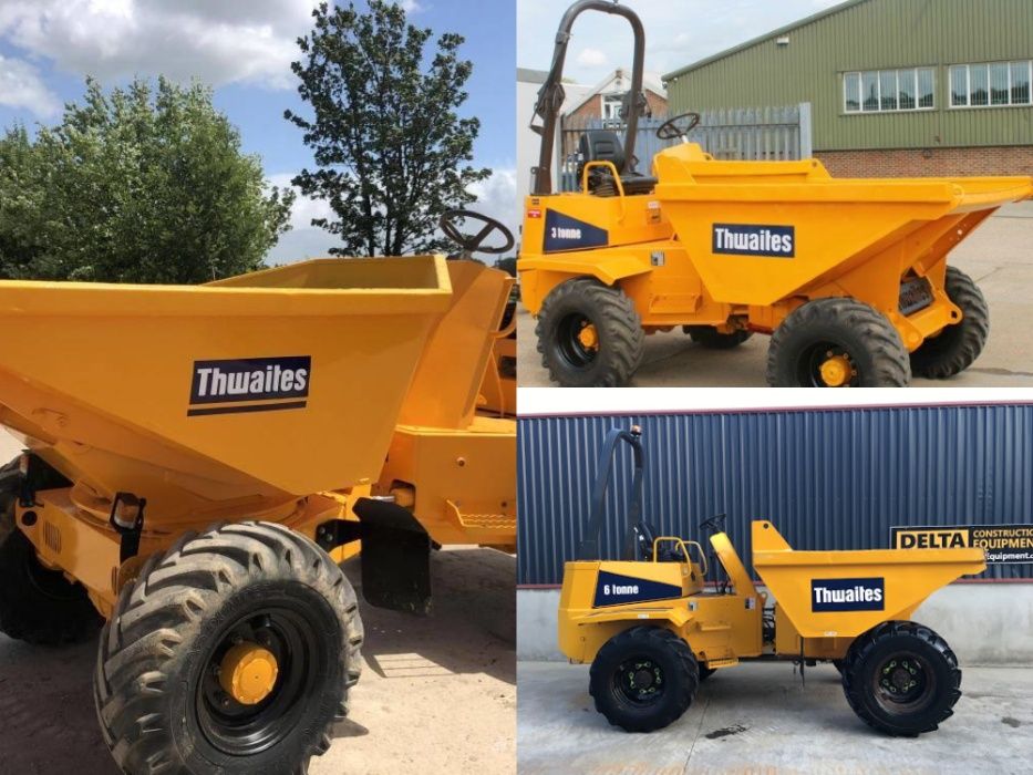 Stickere autocolante Dumper BENFORD, BARFORD, THWAITES, etc