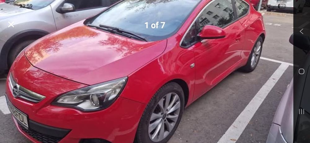 Vand Opel Astra J GTC , 2012, 203000 km, 1.6, 180 CP,  benzina