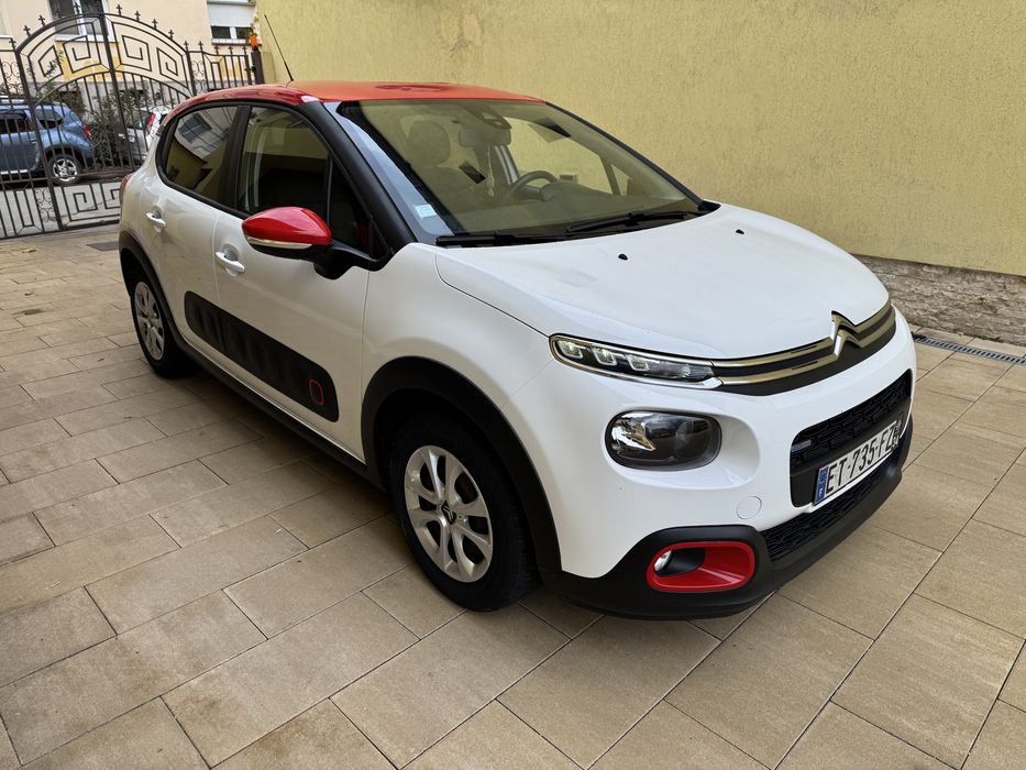 Citroen C3 1.2 benzina 82CP  Euro 6 an fab 2017