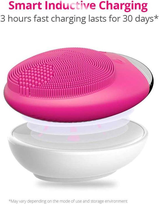 Ултразвукова силиконова четка за лице акумулаторна