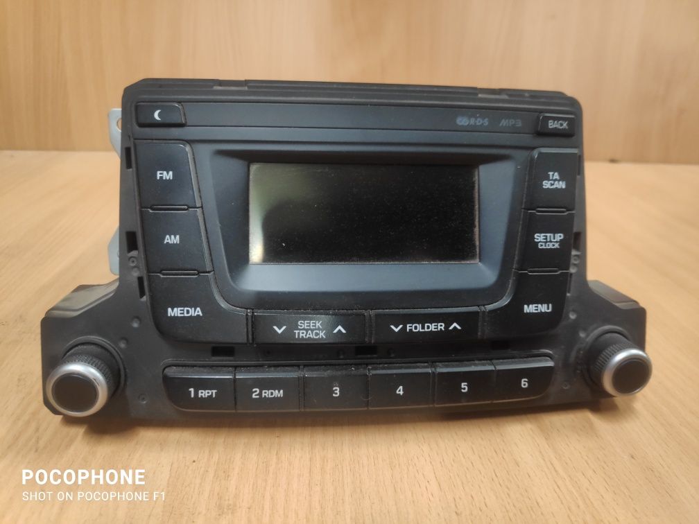 CD - Mp3 Radio music player Hyundai i10 / СД - Радио Хюндай И10 2019г