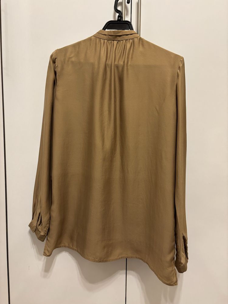 Копринена блуза/риза massimo dutti