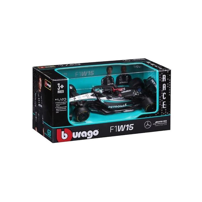 Bburago Race – Mercedes F1 W15 E-performance #63 – 1:43