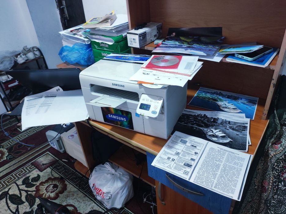 SAMSUNG Yangi kareyski original printr radnoy siyohlari kartreji bilan