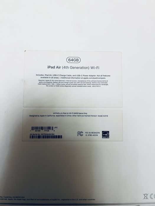 Apple iPad Air 4 Pokolenya 64gb Wi Fi