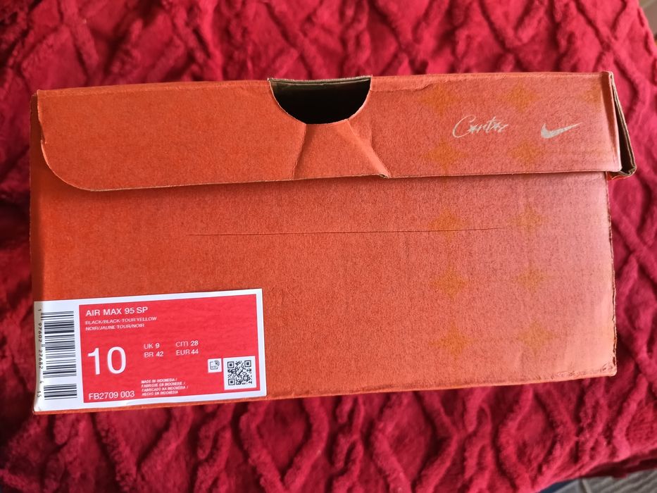 Air max 95 corteiz honey black