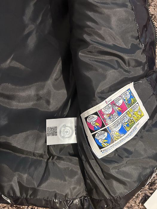 Vesta M.O.N.C.L.E.R negru lucios