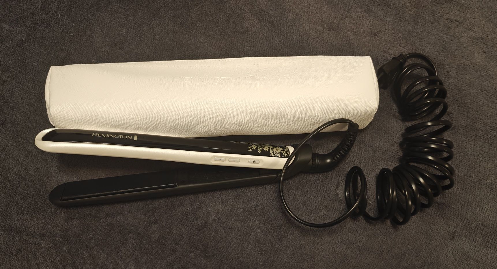 Placă de păr Remington S9500 Pearl | 235°C, LCD, stare impecabilă