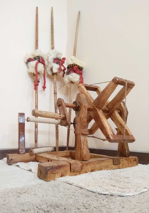 Автентичен чекрък, хурки