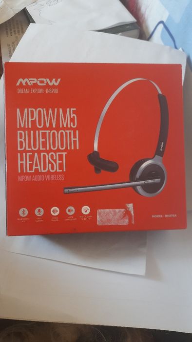 vind casti MPOW M5 BLUETOOTH HEADSET .noi.