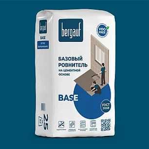 BASE (БЭЙС) Базовый ровнитель на цементной основе, 25кг, Bergauf