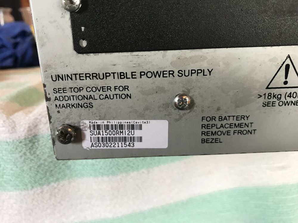 APC Smart-UPS 1500VA RM 2U 230V SUA1500RMI2U