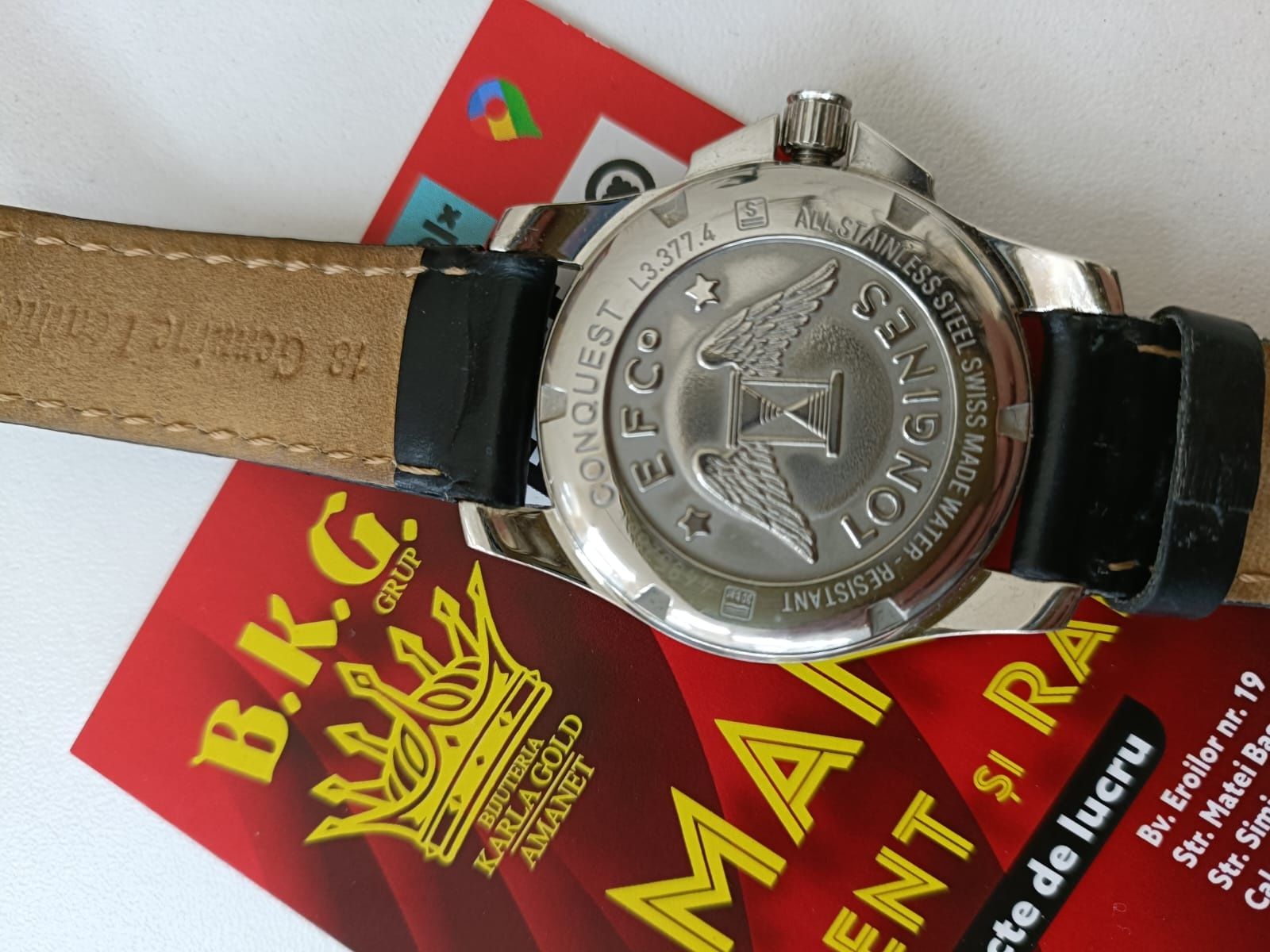 Ceas Longines Conquest Amanet BKG
