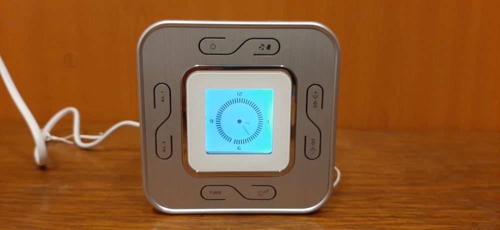 Radio ceas digital LCD dual cu alarma dubla - nou