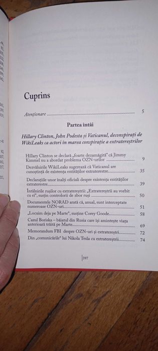 carte: Invazia extraterestra, Conspiratia tacerii