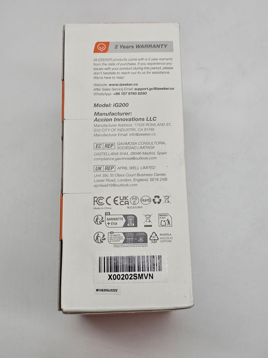 Izeeker ig200 camera de trail camuflate 6 vdc 1080p