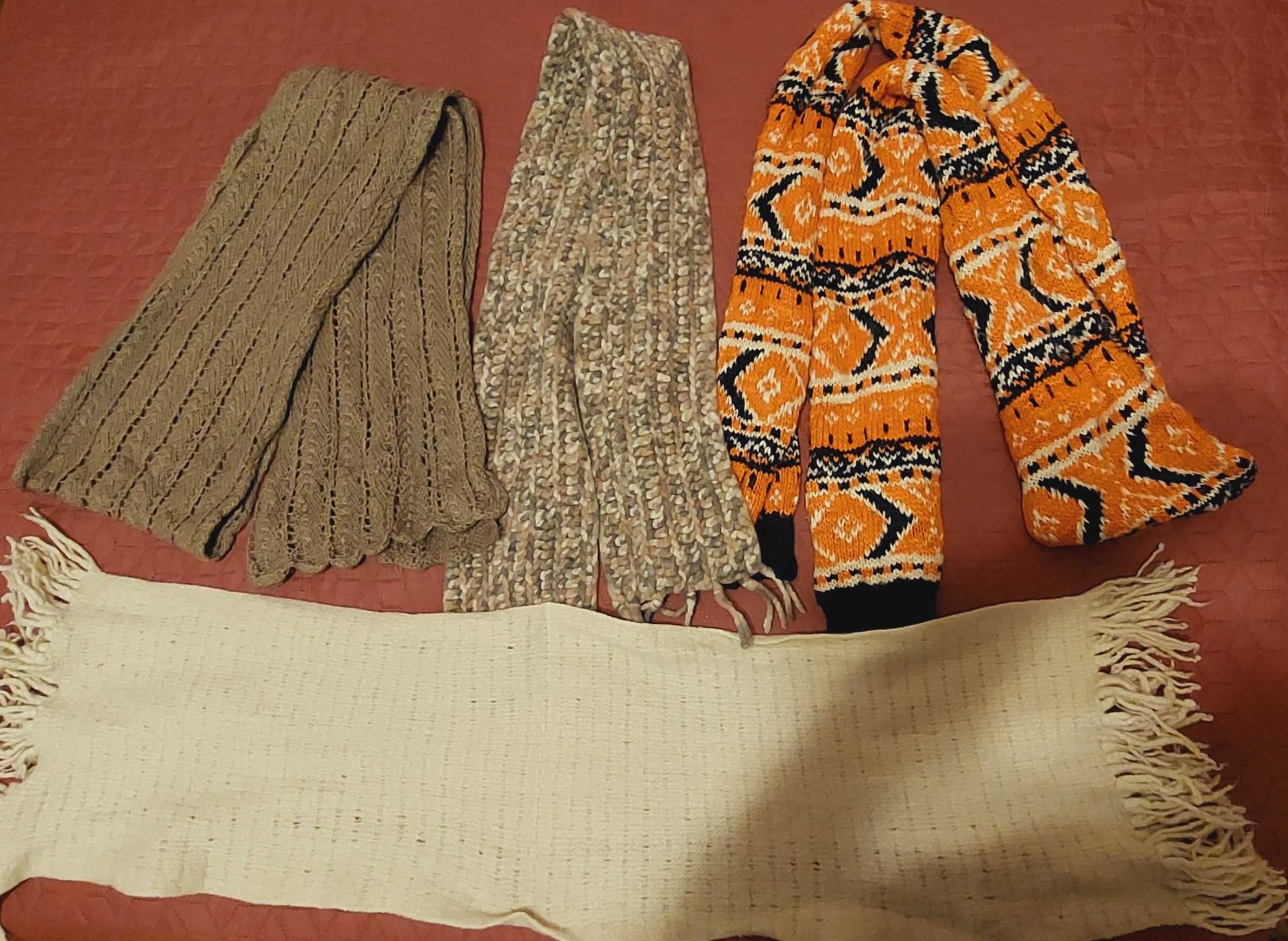 Fulare cape tricotate