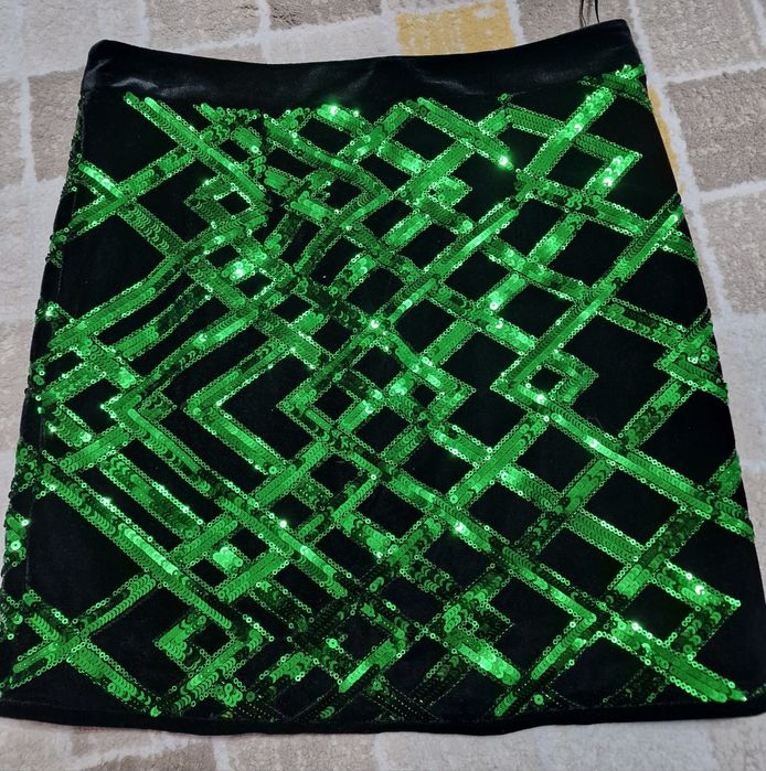 Fusta cu paiete Nissa