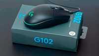 Мышка Logitech G102 LIGHTSYNC, USB, игровая, 8000 dpi, мыши НОВЫЕ