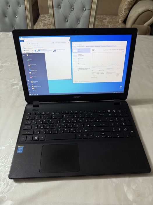 Ноутбук Acer Aspire ES1 i3 5005U 4GB 256 SSD для учёбы работы и фильма