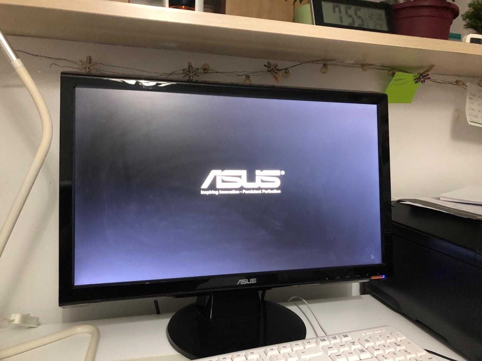 Monitor LED ASUS 21.5", Wide, Full HD, Negru, VH228DE