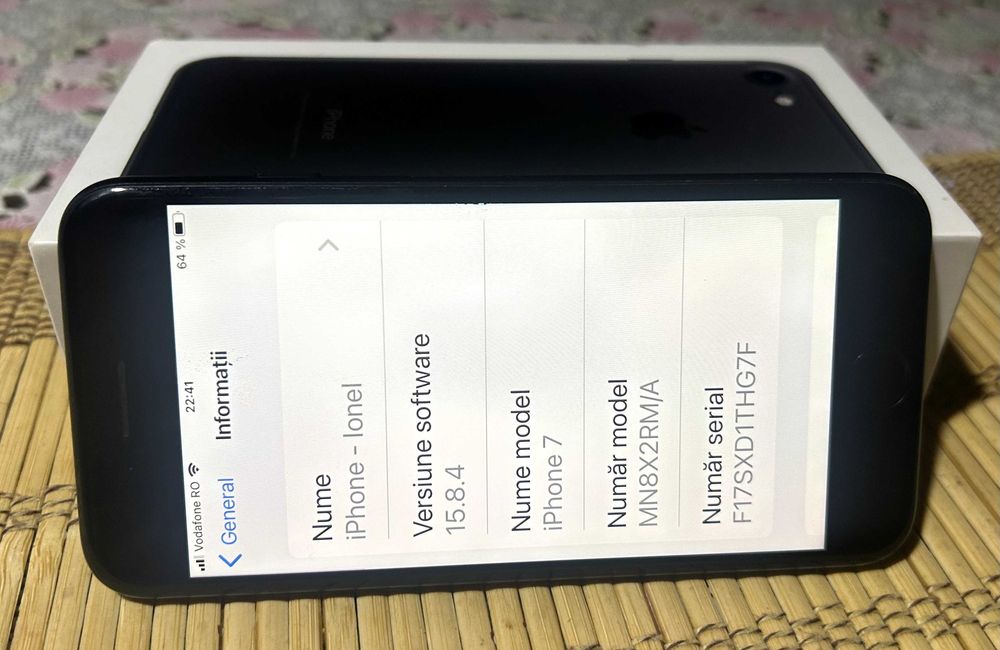 Schimb iPhone 7-impecabil - cu un iPhone mai performant-ofer diferenta