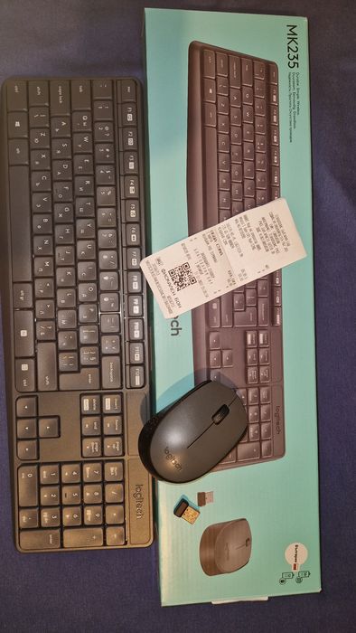 Клавиатура + мишка Logitech MK235