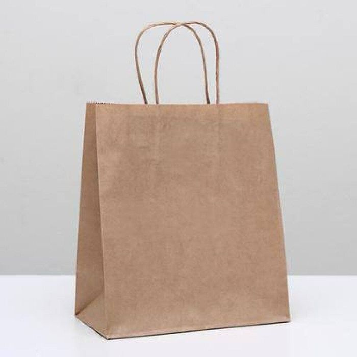 kraft paketlar ishlab chiqaramiz