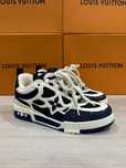 Adidasi Louis Vuitton Trainer Skate Blue Marine Low