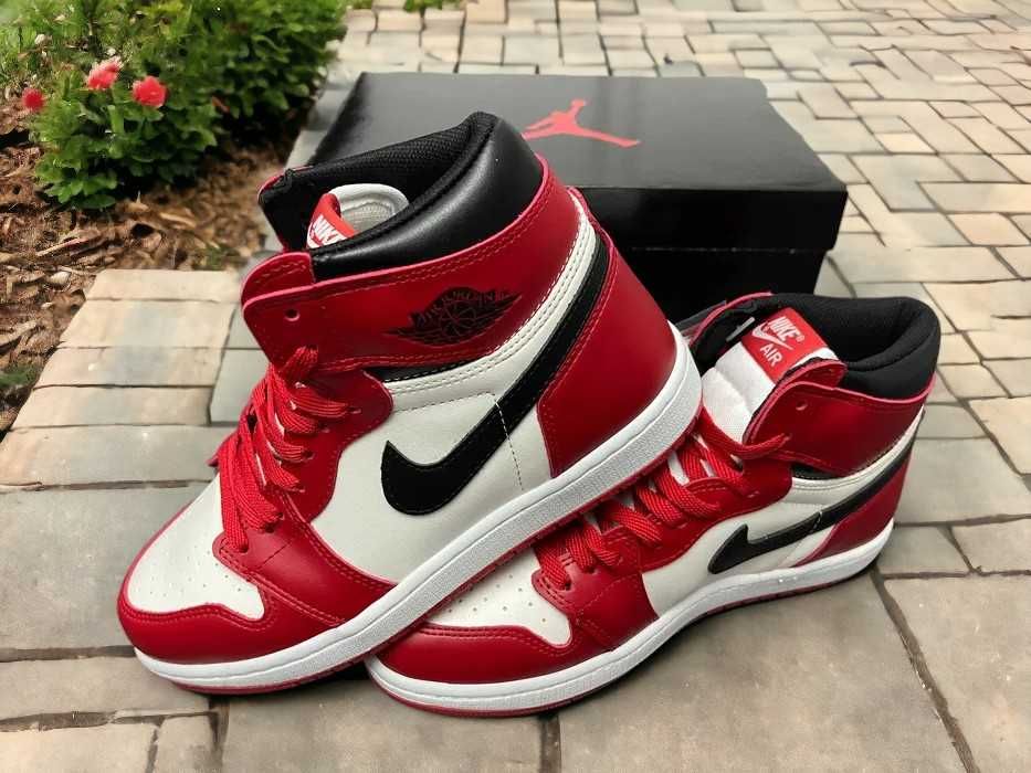 Nike Air Jordan 1 High "Chicago Red" / Adidasi Premium / 36-45