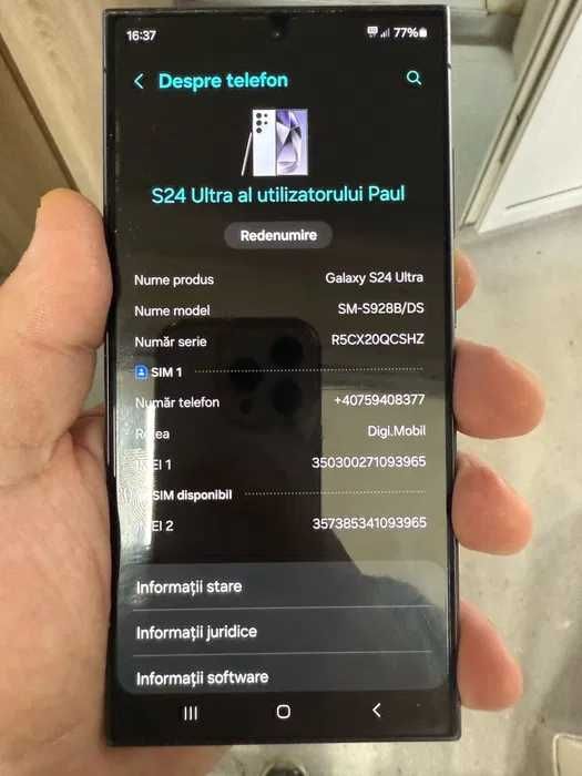 Samsung S24 Ultra 512GB
