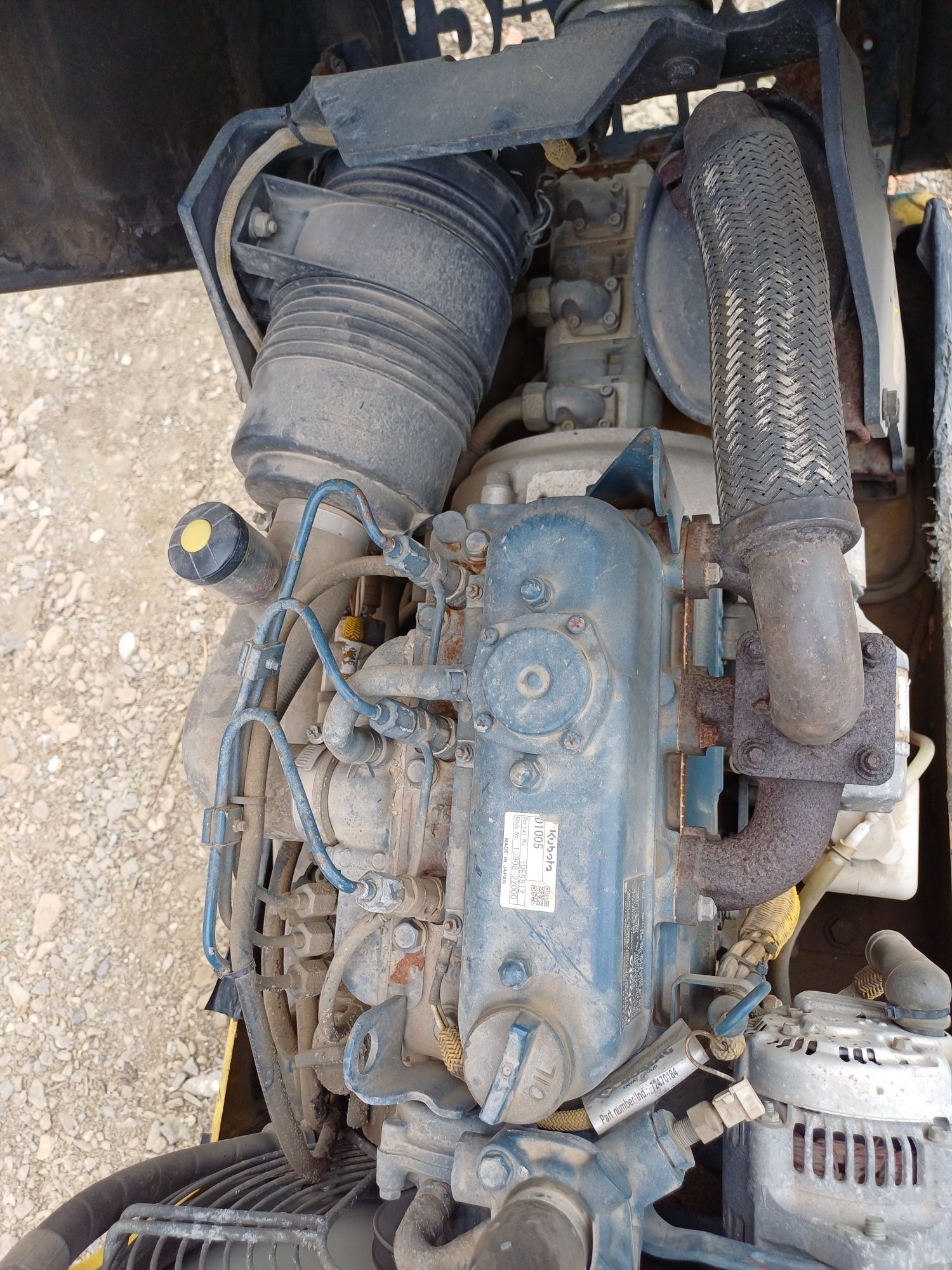 Cilindru compactor bomag, cu telecomanda