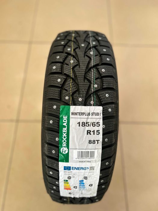 185/65 R15 китай ROCKBLADE winterplus stud I шипованные мягкие