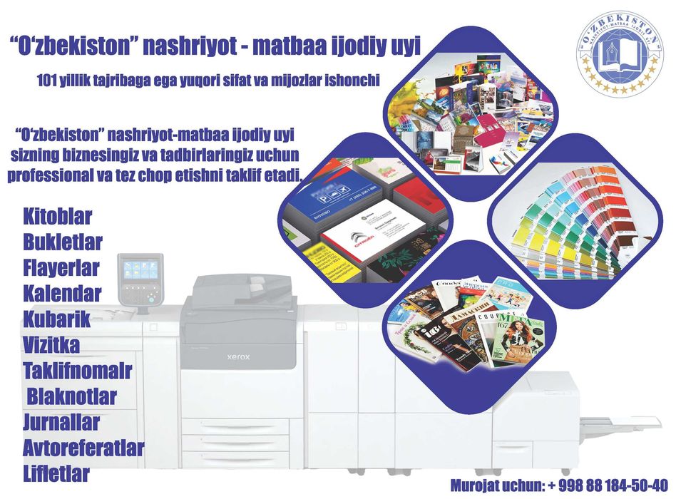 Poligrafiya xzimatlari