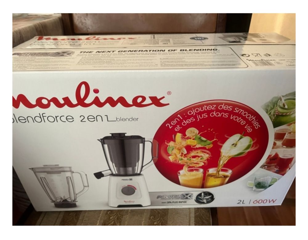 Блендер соковыжималка Moulinex Blendforce Powelix LM42Q110