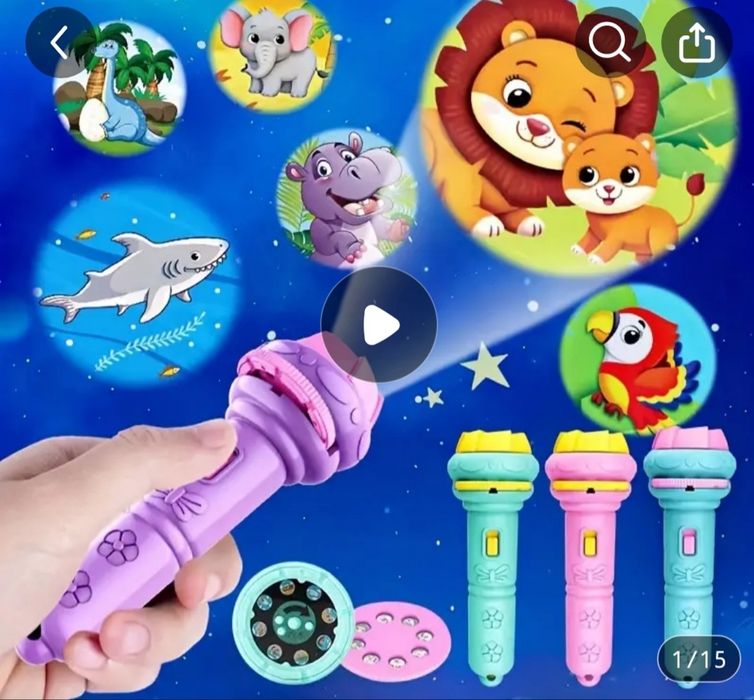 Обучающий фонарик для детей