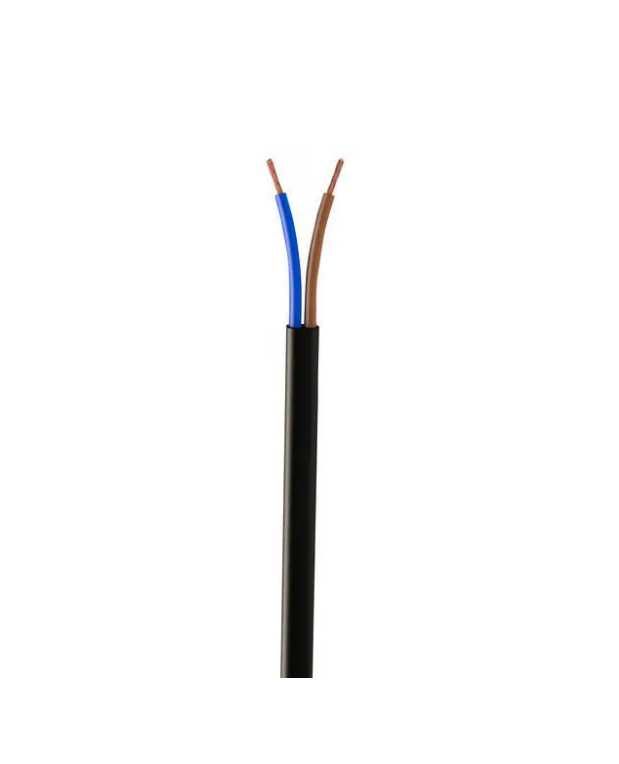 Cablu electric liţat MYYM, 2x0.75mm, negru, FACTURĂ+GARANŢIE