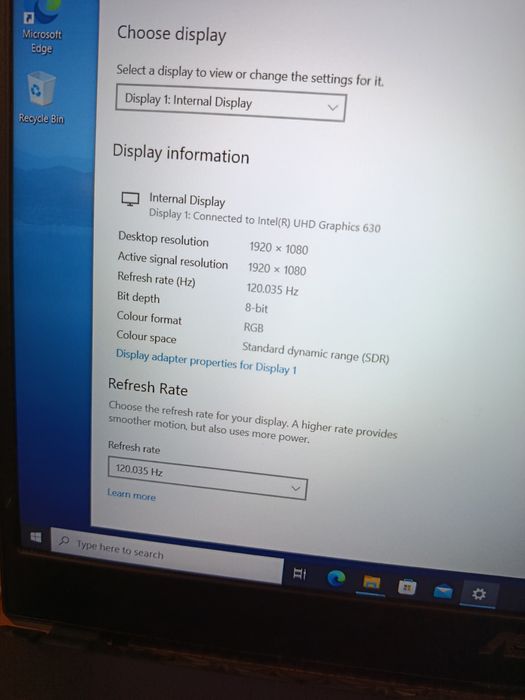 Laptop GTX 1650 cpu i5 9300H ssd 512gb baterie 3 ore