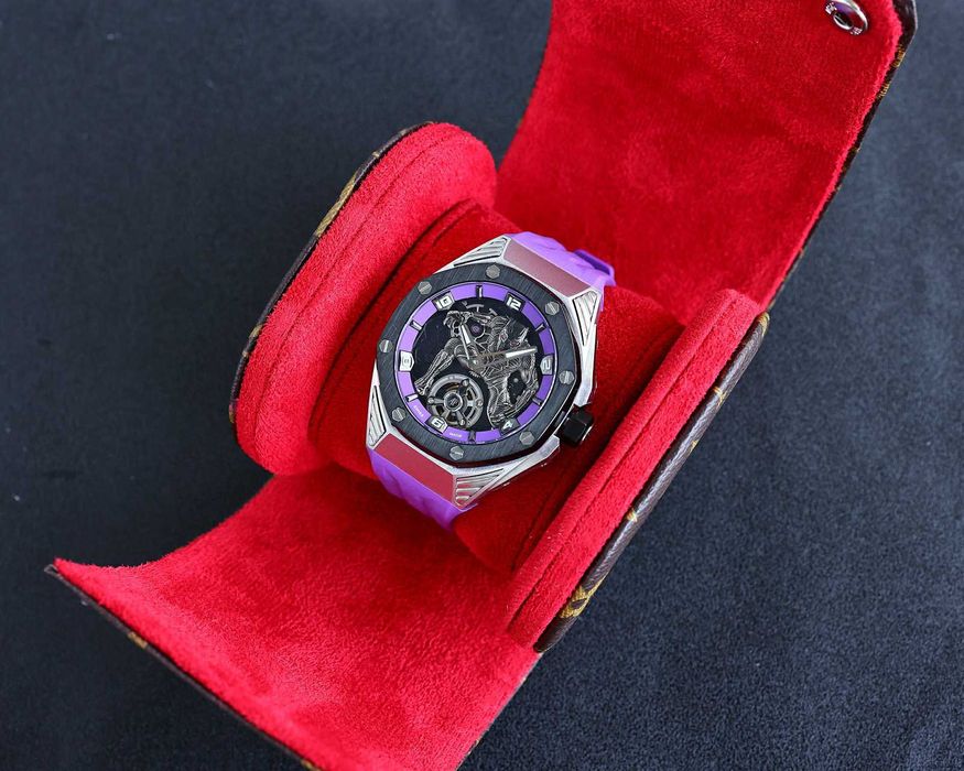 Ceas bărbătesc automat Audemars Piguet x Marvel Black Panther