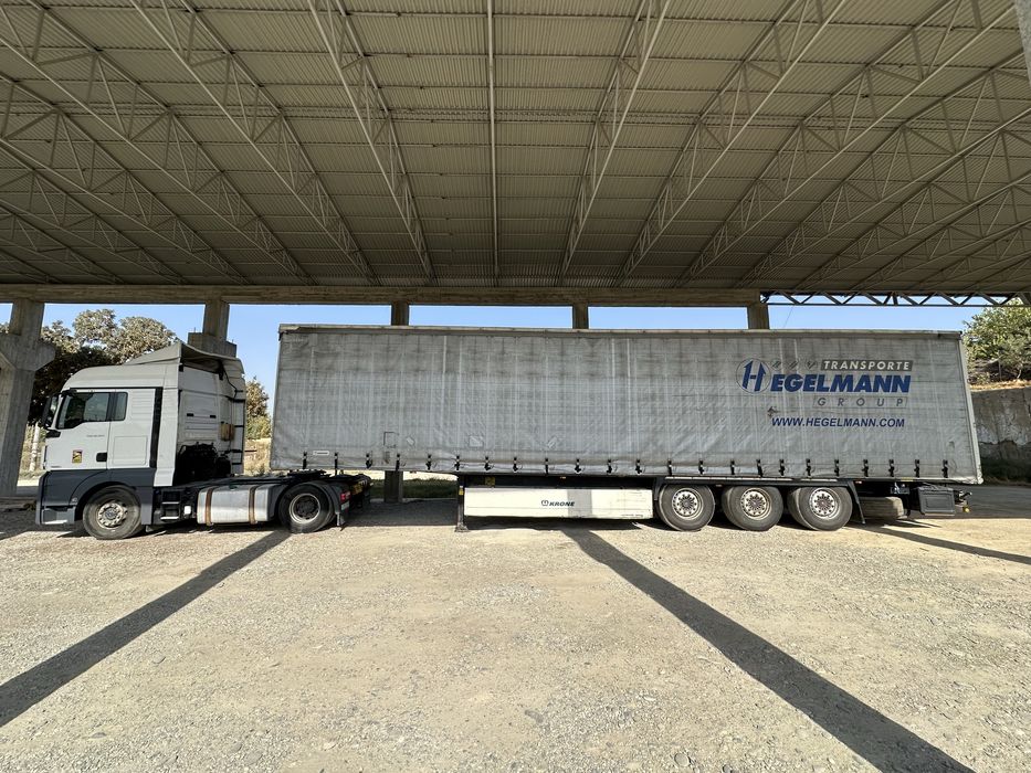 MAN TGX 500, Прицеп: KRONE