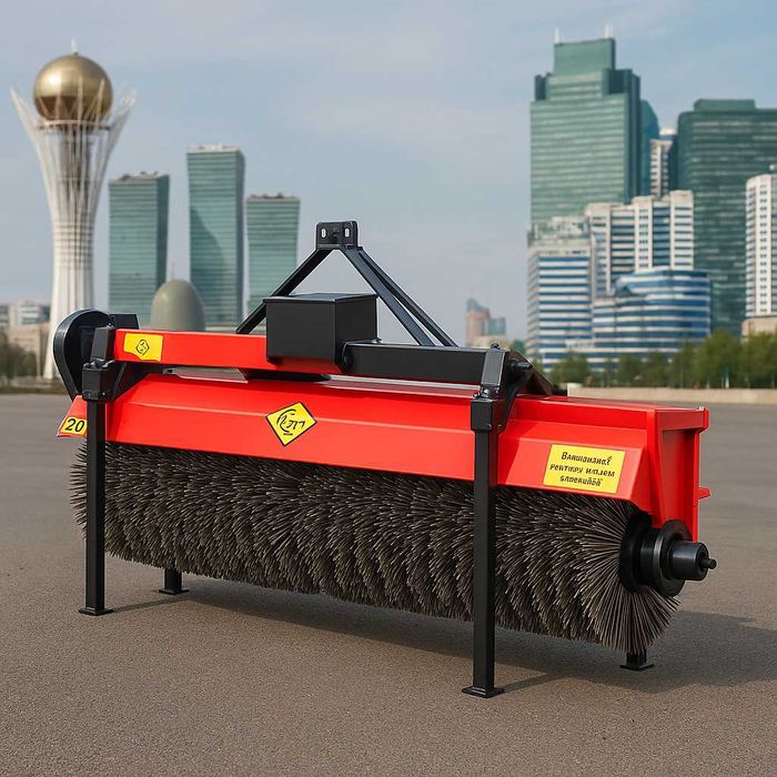 Щетка коммунальная механическая ширина захвата 1.6 2.0 м СибДорСельМаш