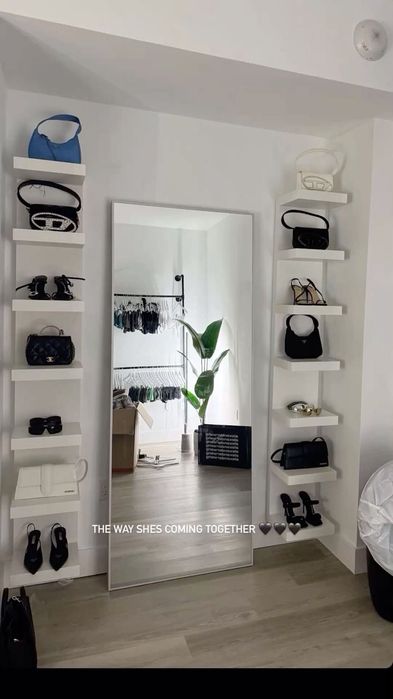 Голям огледала бяло 200-60