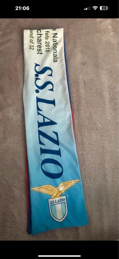 Vand esarfa FCSB -lyon si FCSB -Lazio