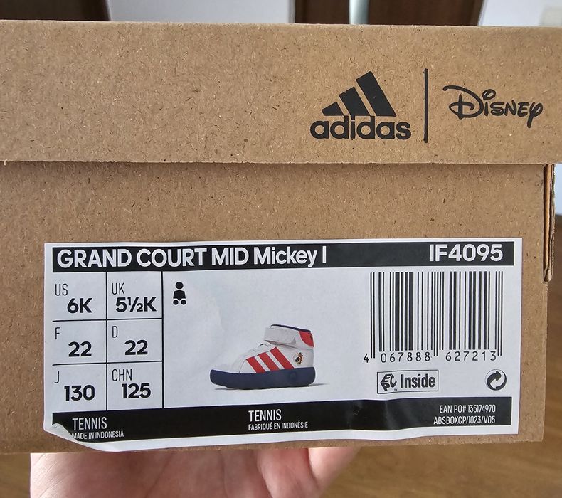 Adidas copii masura 22