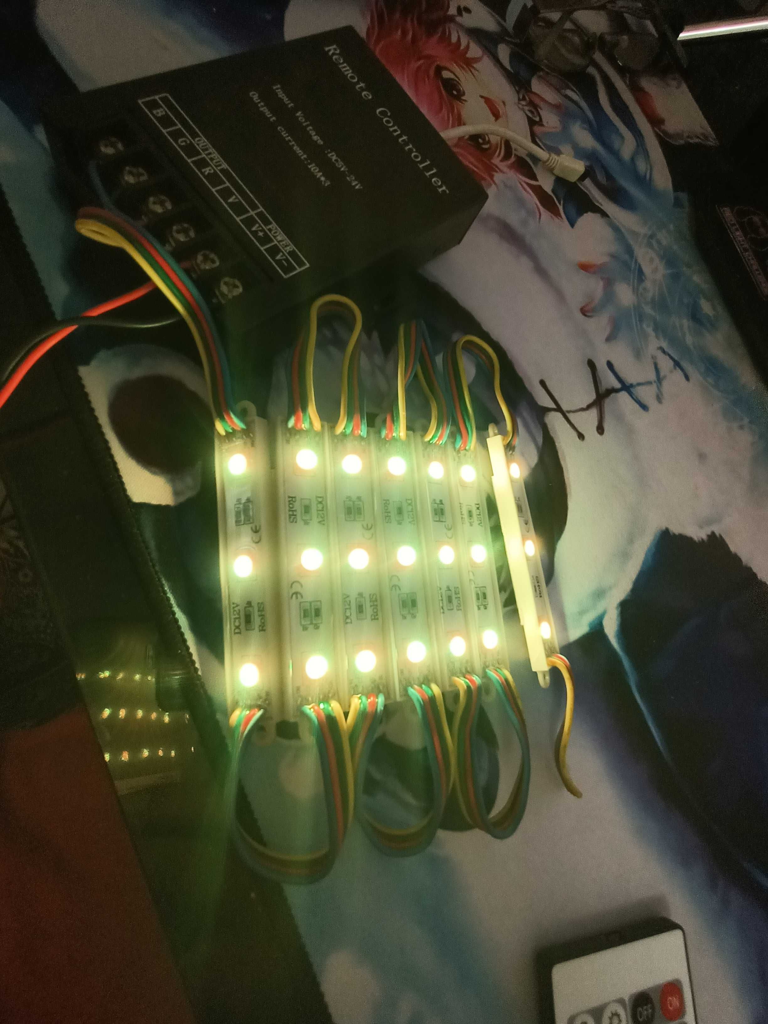 Контроллер 30A RGB Led усилитель Б/У